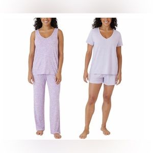 4 Piece Eddie Bauer Ladies Pajama Set